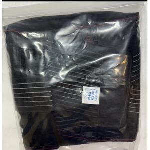 ORTONYX black /Red Ergonomic Design Lumbar Support Belt Sz. XS-M W/Manual NIP